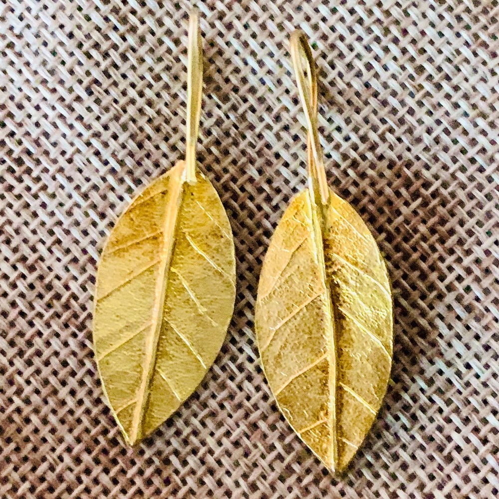 Earring Hooks Glamorous gold on brass. NWT - Picture 1 of 3